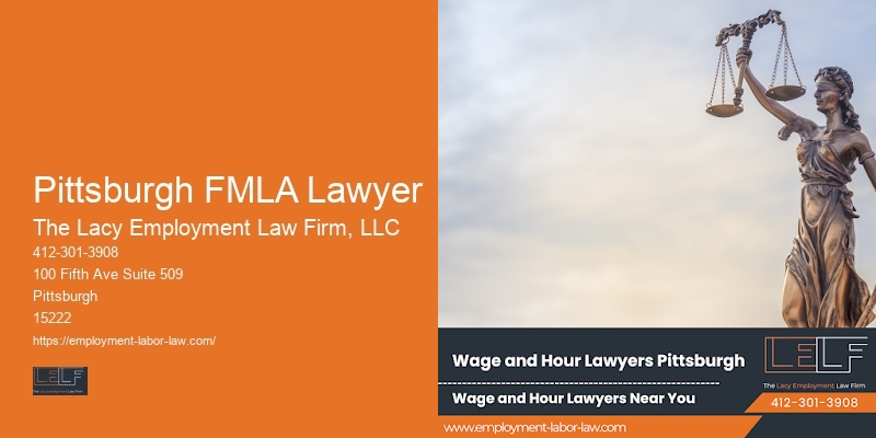 Legal Services for Employment Law Compliance in Pittsburgh FMLA Lawyer