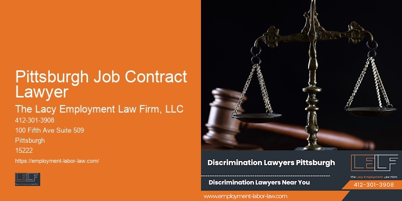 Pittsburgh Job Contract Lawyer employment discrimination attorney