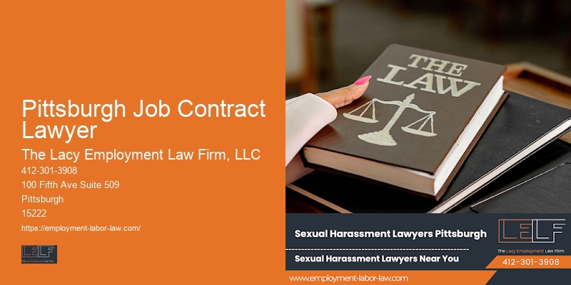 Pittsburgh Job Contract Lawyer Employment Legal Help