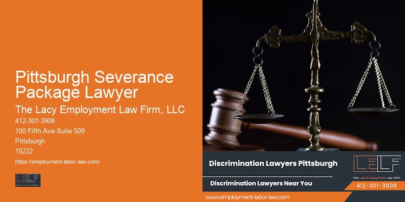 Pittsburgh Severance Package Lawyer workplace safety legal expert