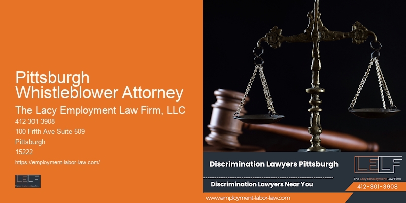 Employment attorney near me Pittsburgh Whistleblower Attorney