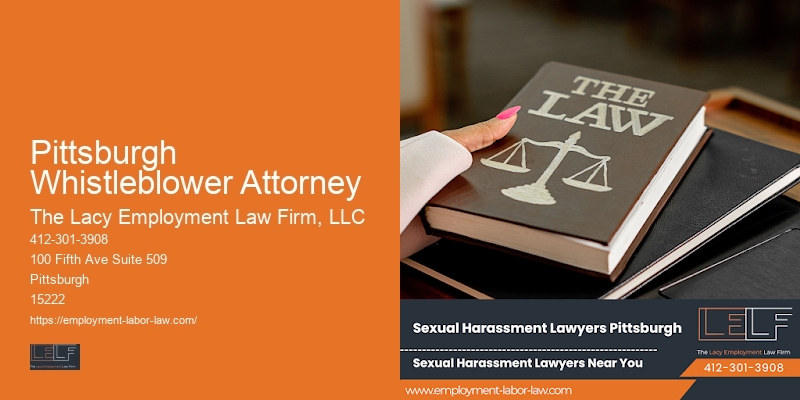 Workplace fairness attorney Pittsburgh Whistleblower Attorney