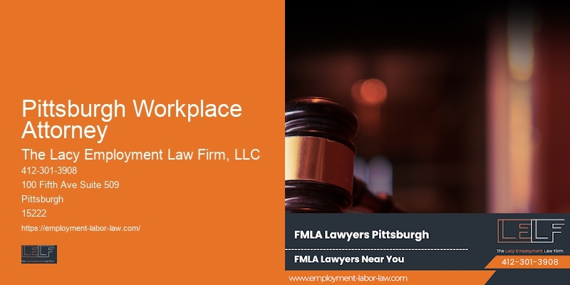 Employment Law Specialists Pittsburgh Workplace Attorney