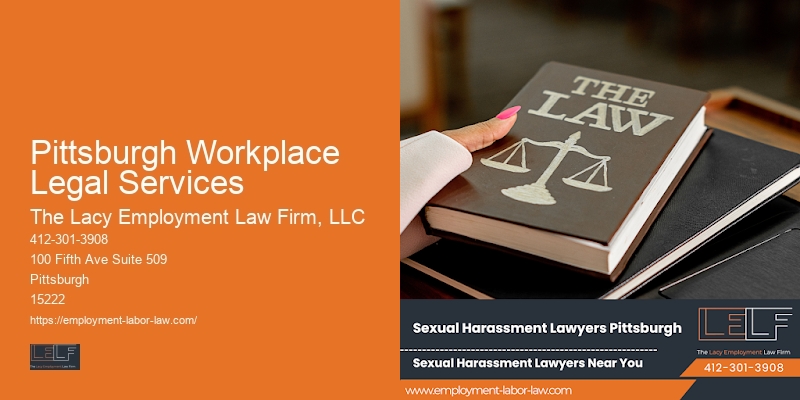 Pittsburgh Workplace Legal Services employment legal aid