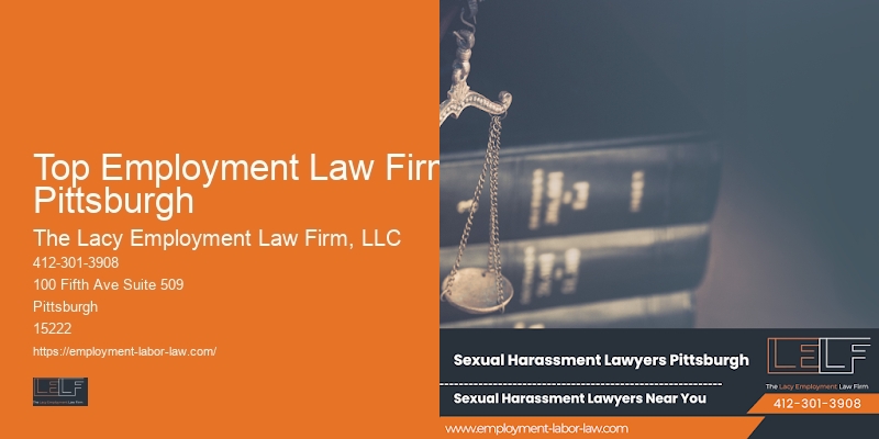 Top Employment Law Firm Pittsburgh workplace rights legal consultation