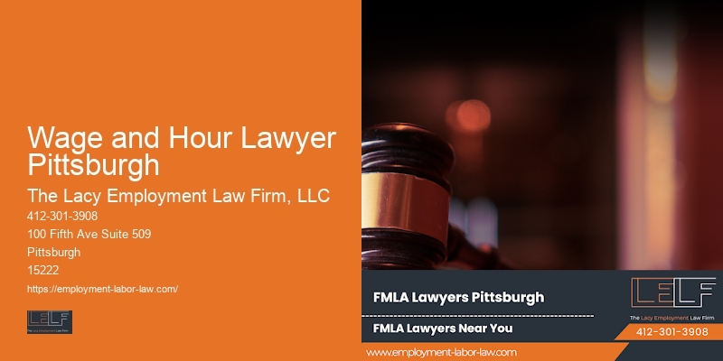 Wage and hour law expert Wage and Hour Lawyer Pittsburgh