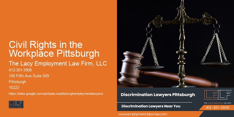 Employee rights law firm near me Civil Rights in the Workplace Pittsburgh