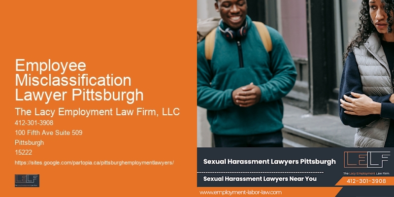 Employment Law Firms Employee Misclassification Lawyer Pittsburgh