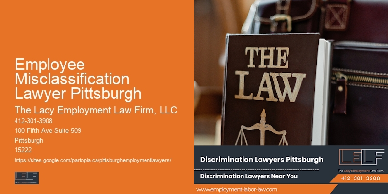 Wage and hour lawyer Employee Misclassification Lawyer Pittsburgh