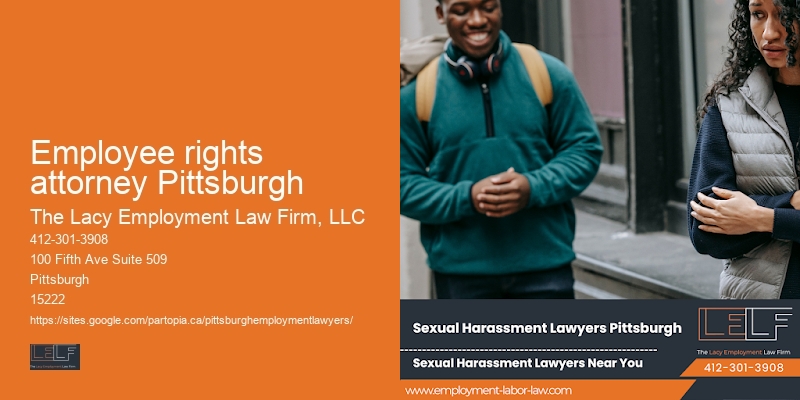 Experienced Employment Lawyers Employee rights attorney Pittsburgh