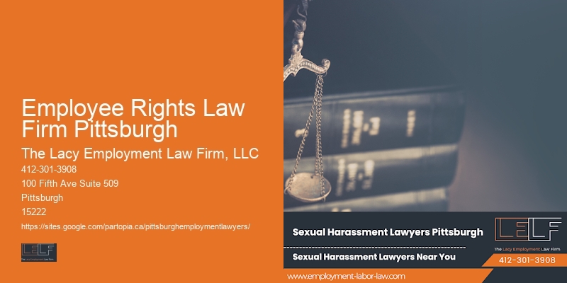 Employee Rights Law Firm Pittsburgh Equal Pay Lawyers