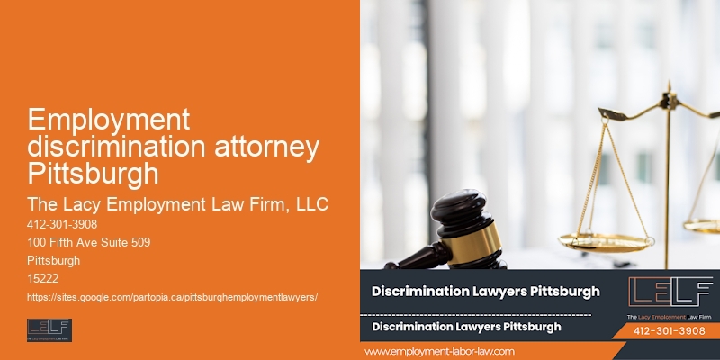 Employment discrimination attorney Pittsburgh Employee Rights Advocacy