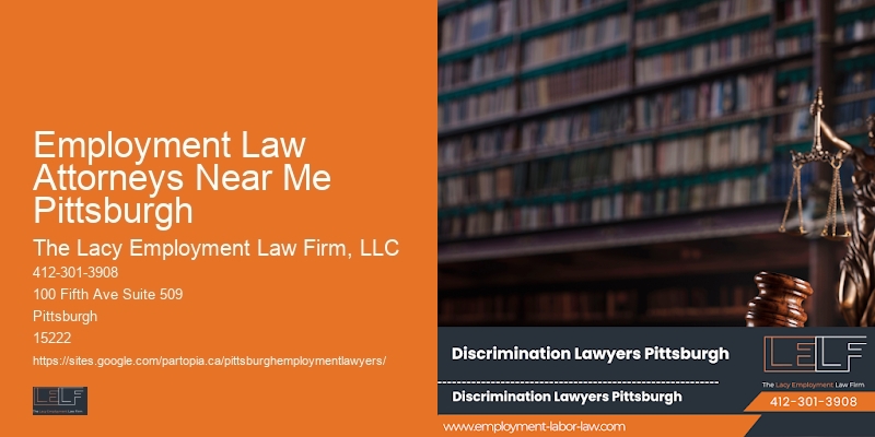 Employment Law Attorneys Near Me Pittsburgh workplace discrimination specialist
