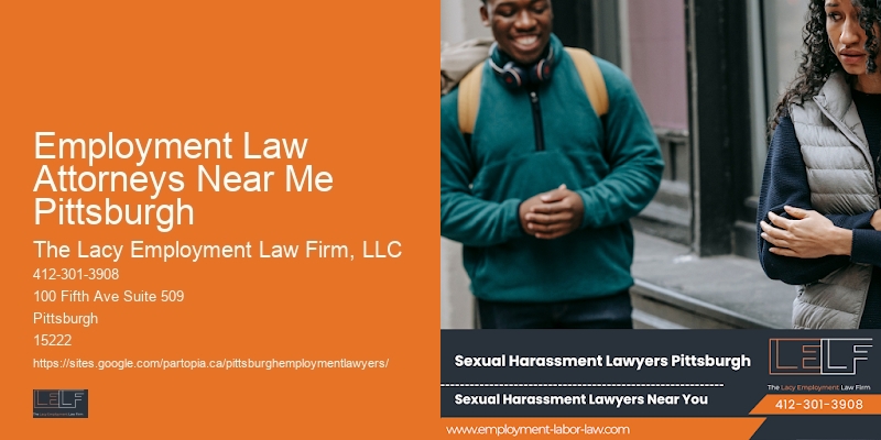 Legal services for Employment Law Attorneys Near Me Pittsburgh workers