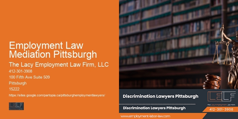 Employment Law Mediation Pittsburgh Lawyer for Workplace Discrimination Issues