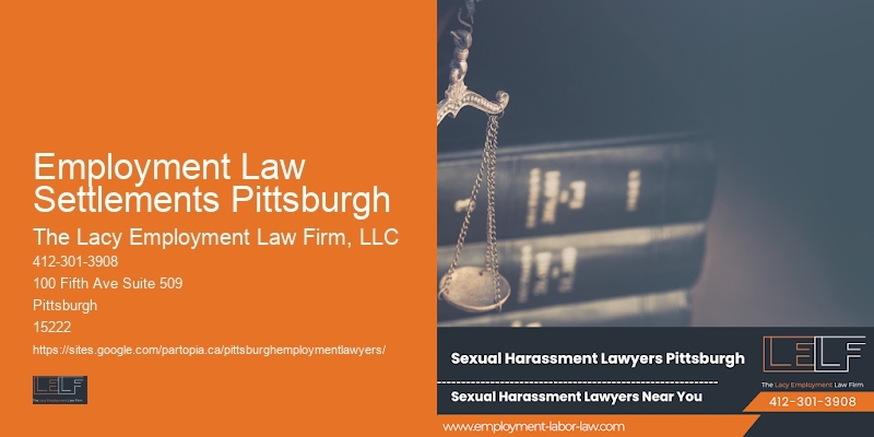 Severance agreement lawyer Employment Law Settlements Pittsburgh
