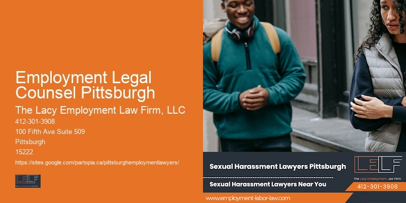 Workplace retaliation attorney Employment Legal Counsel Pittsburgh