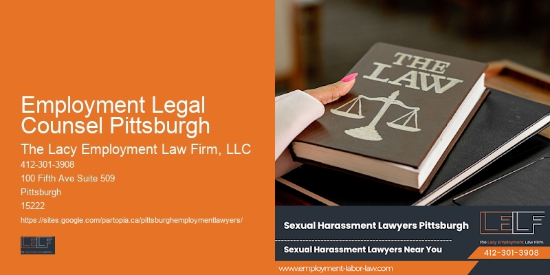 Employee Rights Advocacy Employment Legal Counsel Pittsburgh