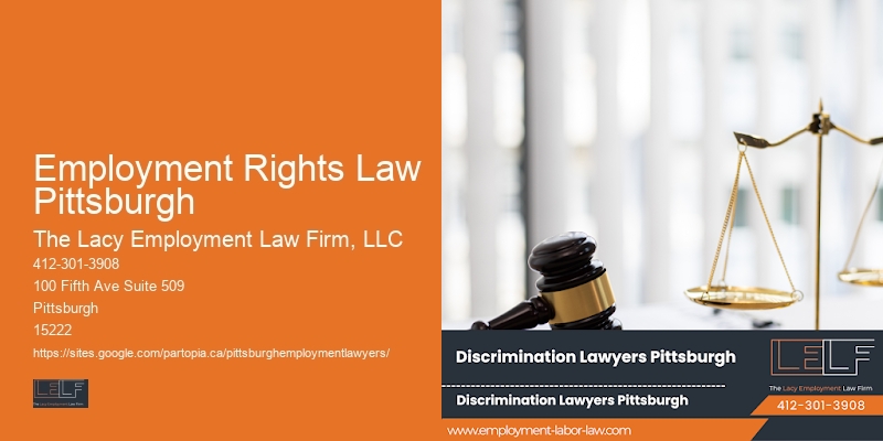 Employment law specialist Employment Rights Law Pittsburgh