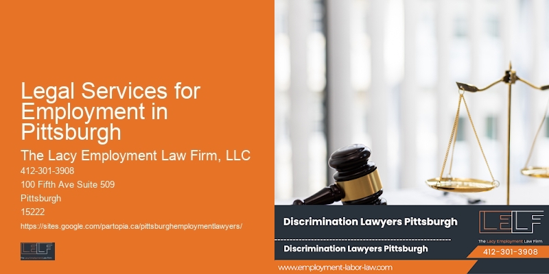 Legal Services for Employment in Pittsburgh retaliation attorney
