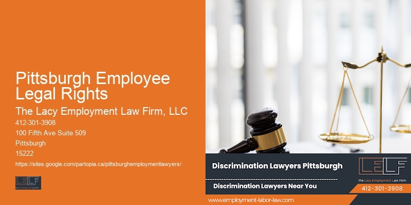 Disability rights lawyer Pittsburgh Employee Legal Rights
