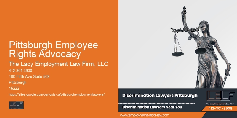Pittsburgh Employee Rights Advocacy Employment Law Defense