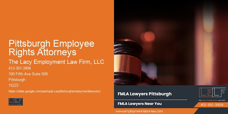 Pittsburgh Employee Rights Attorneys Employment Law Cases