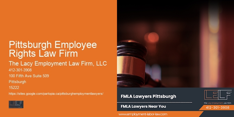 Pittsburgh Employee Rights Law Firm discrimination attorney