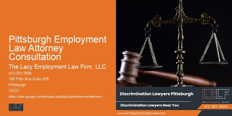 Pittsburgh Employment Law Attorney Consultation Employment Law Consultation