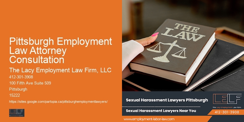 Legal Advisor for Employment Contracts in Pittsburgh Employment Law Attorney Consultation
