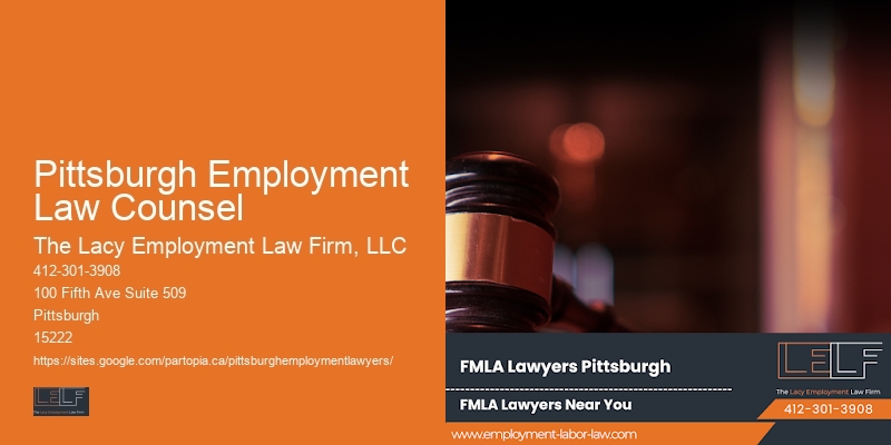 Pittsburgh Employment Law Counsel non-compete agreement lawyer