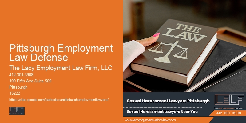 Pittsburgh Employment Law Defense workplace rights attorney