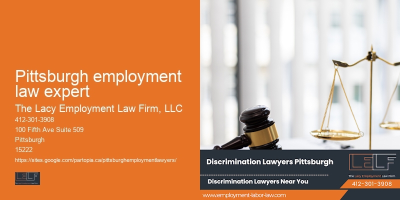 Pittsburgh employment law expert workplace equity attorney