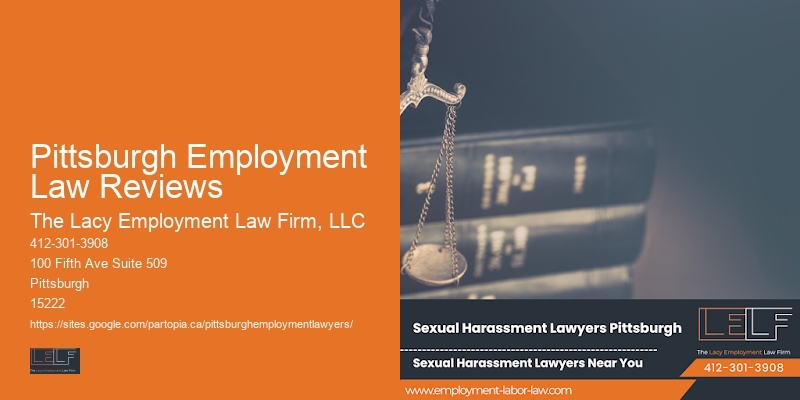 Pittsburgh Employment Law Reviews civil rights and employment lawyer