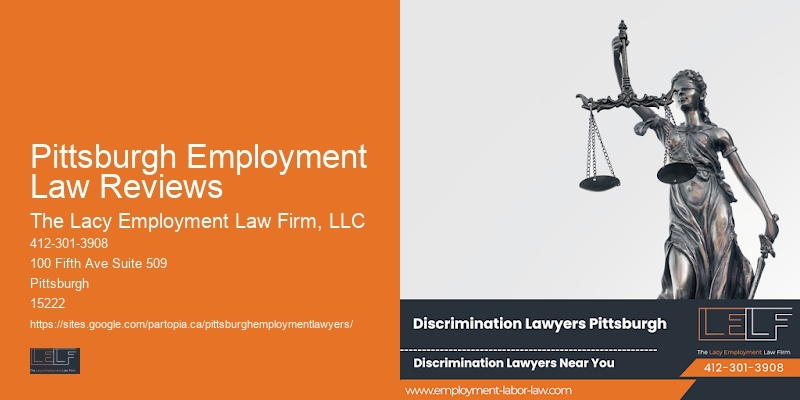 Pittsburgh Employment Law Reviews Employment Law Experts