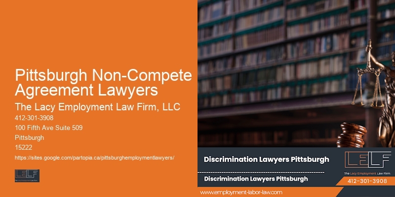 Employee rights lawyer Pittsburgh Non-Compete Agreement Lawyers