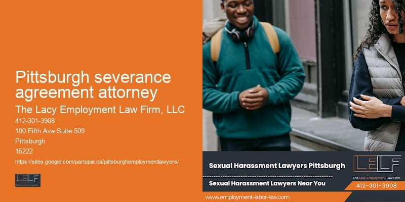 Wrongful termination lawyer near me Pittsburgh severance agreement attorney