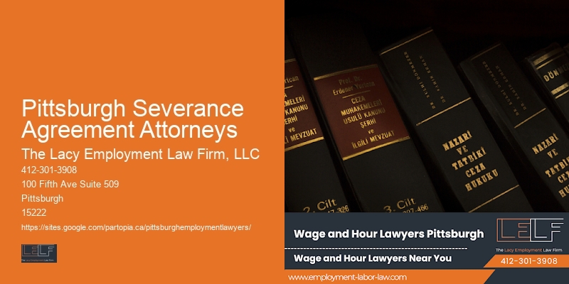 Pittsburgh Severance Agreement Attorneys Workplace Harassment Attorneys