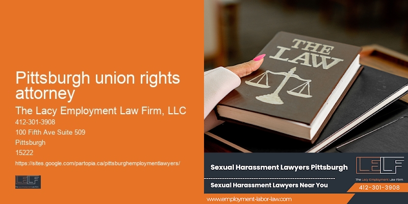 Employment law expert Pittsburgh union rights attorney