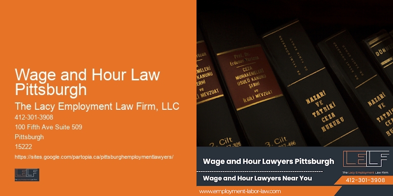 Wage and Hour Law Pittsburgh Legal Support for Employment Tribunals