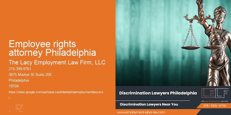Employee rights attorney Philadelphia