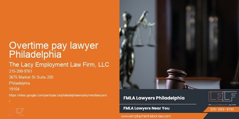 Overtime pay lawyer Philadelphia