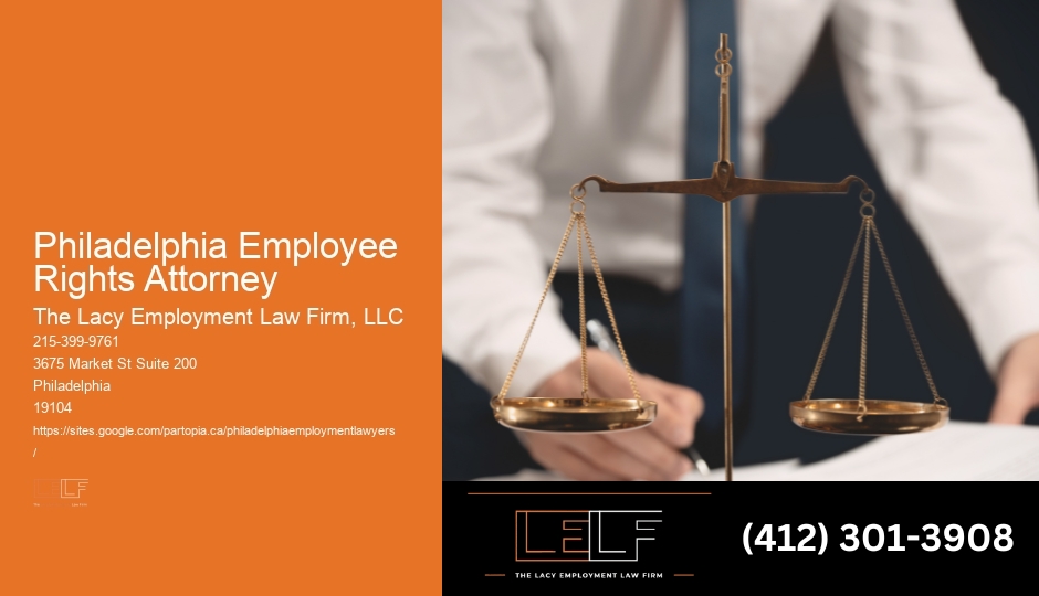 Employment Law Attorney for Employees Philadelphia