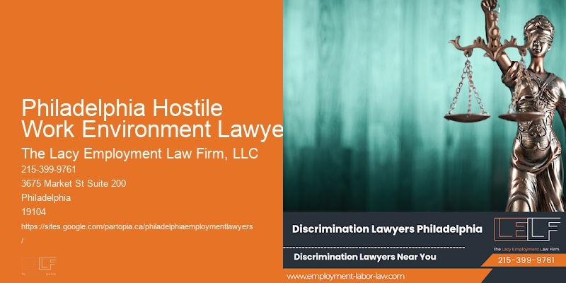 Philadelphia Hostile Work Environment Lawyer