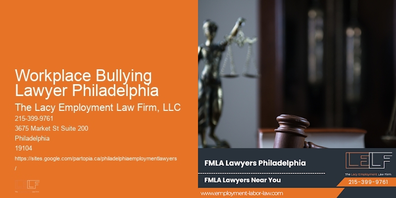 Workplace Bullying Lawyer Philadelphia