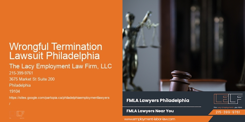 Wrongful Termination Lawsuit Philadelphia