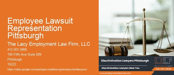 Employee Lawsuit Representation Pittsburgh