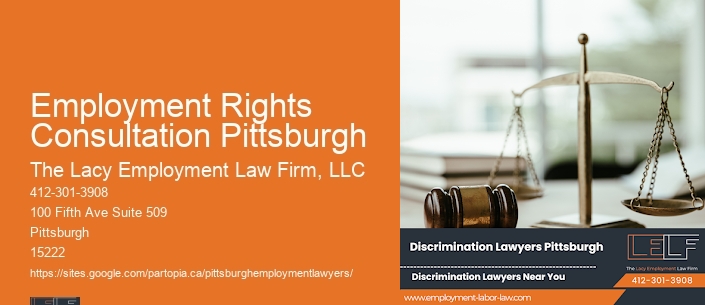 Employment Rights Consultation Pittsburgh