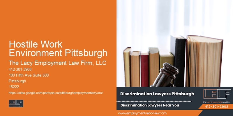 Hostile Work Environment Pittsburgh