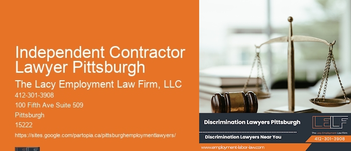 Independent Contractor Lawyer Pittsburgh
